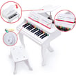 Hape Deluxe Grand Elektronik Piyano - Beyaz