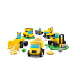 Hey ClayHey Clay Yaratıcı Kil Seti - Construction Vehicles