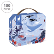Janod 100 Parça Çantalı Puzzle - Arktik Okyanusu