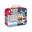 Janod 100 ve 200 Parça İkili Puzzle - Gemi