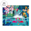 Janod 20 Parça Sürpriz Puzzle - Orman