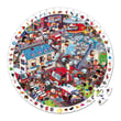Janod 208 Parça Yuvarlak Puzzle ve Bulmaca - İtfaiyeci