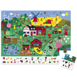 Janod 24 Parça Puzzle ve Bulmaca Çiftlik