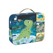 Janod 4 Aşamalı Puzzle Seti - Dinozorlar