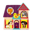 Janod Ahşap Müzikli Puzzle - My Little Friends
