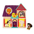Janod Ahşap Müzikli Puzzle - My Little Friends