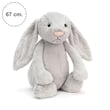 Jellycat Bashful Gri Tavşan Dev Boy 67 cm