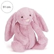 Jellycat Bashful Koyu Pembe Tavşan Mega Boy 51 cm