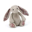 Jellycat Çiçekli Bej Tavşan Mini