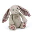 Jellycat Çiçekli Bej Tavşan Orta Boy