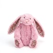 Jellycat Çiçekli Koyu Pembe Tavşan Küçük Boy