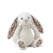 Jellycat Çiçekli Krem Tavşan Küçük Boy