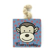Jellycat Kitap Maymun/If I Were a Monkey Board Book
