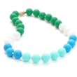 Juniorbeads Diş Kaşıyıcı-Bleecker Jr Kolye/Turkuaz