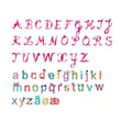 Little Big Room Duvar Sticker/Girls Alphabet