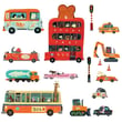 Little Big Room Duvar Sticker/Vehicles