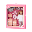 Lori Leighton Oyuncak Bebek ve Seyahat seti - 15 cm