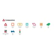 Magformers Mıknatıslı Town Set - Mart - 22 Parça