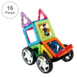 Magformers Mıknatıslı Vehicle Set - 16 Parça