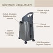 Miamily Carry On Kabin Boy Valiz - Charcoal Grey