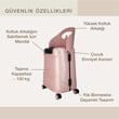MiaMily Carry On Kabin Boy Valiz - Dusty Pink