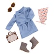 Our Generation Kıyafet/Trench Coat  & Suitcase