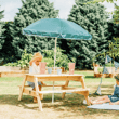 PlumPlum Şemsiyeli Çocuk Piknik Masası