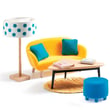 The Orange Living Room