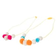 Tiger Tribe Takı Tasarım Seti - Pom Poms & Beads