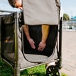 Wonderfold W4 Elite Dörtlü Bebek Arabası Vagonu - Siyah