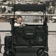 WonderfoldWonderfold W2 Luxe Pro İkili Bebek Arabası Vagonu - Siyah