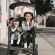 WonderfoldWonderfold W4 Luxe Pro Dörtlü Bebek Arabası Vagonu - Kömür Grisi