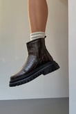 Kadın Bot KAHVE CROCO