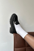 Kadın Loafer Ayakkabı SİYAH SÜET