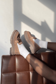 Kadın Loafer Ayakkabı VİZON SÜET
