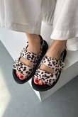 Kadın Sandalet BEJ LEOPAR
