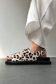 Kadın Sandalet BEJ LEOPAR