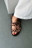 Kadın Sandalet TABA LEOPAR