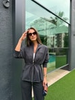 QULOVEYENİ GELENLERAntrasit Yarasa Kol Takım