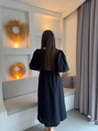 QULOVEYeni GelenlerBalonKolDüğmeliElbise