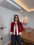 QULOVEYENİ GELENLERBordo Pinterest Hırka