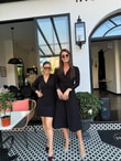 QULOVEYeni GelenlerDrapeli Mini Crep Elbise