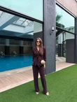 QULOVEYENİ GELENLERKahve Piliseli Kuşaklı Takım