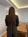 QULOVEYENİ GELENLERKahverengi Ceket Pantolon Takım 