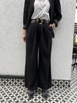 QULOVEYeni GelenlerKEMERLİ PLAZZO PANTOLON