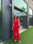 QULOVEYENİ GELENLERKırmızı Şal Yaka Takım