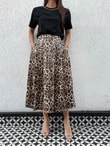 QULOVEYeni GelenlerLEOPAR PİLELİ ETEK
