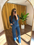 QULOVEYeni GelenlerMavi Gömlekli Denim Takım