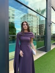 QULOVEYENİ GELENLERMor Şal Yaka Elbise
