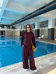 QULOVEYeni GelenlerMürdüm Asimetrik Takım